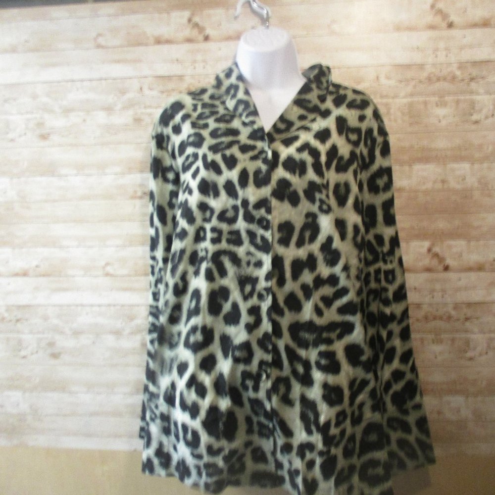 Animal Print Blouse (Smoker)